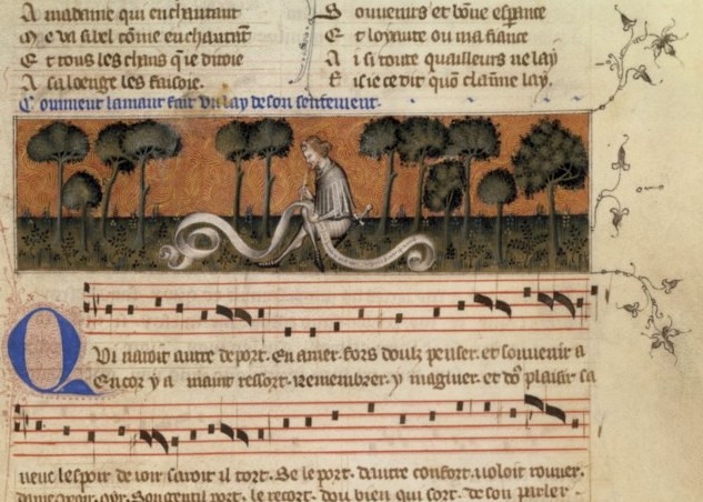 Manuscript About The Life And Work Of Guillaume De Machaut