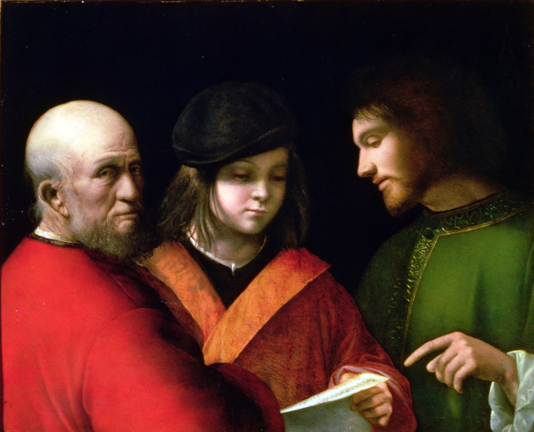 The Three Ages of Man, c.1500-01 (panel)