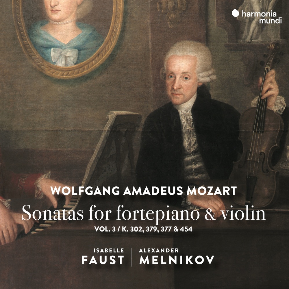 Isabelle Faust viool Alexander Melnikov fortepiano Mozart sonatas 3