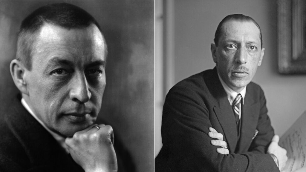 Sergej-Rachmaninov-Igor-Strawinsky