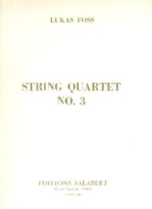 Lukas Foss SQ no3
