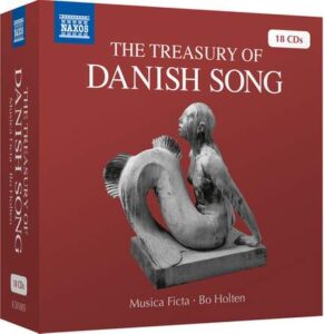 boxset The treasury of Danish song